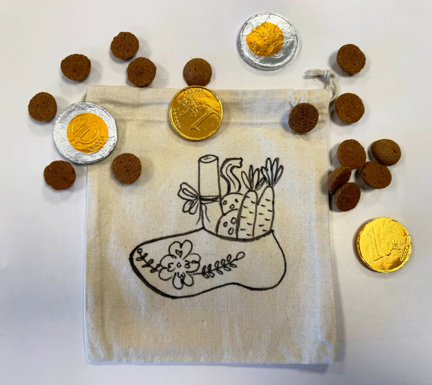 Gratis Sinterklaas Kinderactiviteit – Pepernotenzakje Versieren