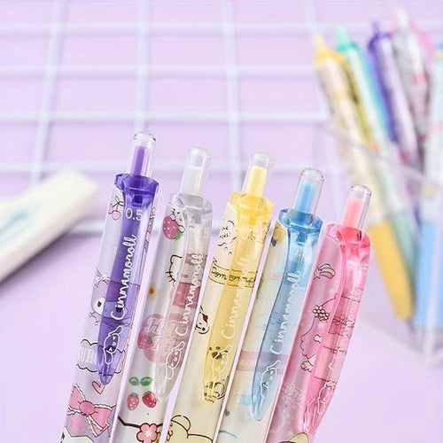 Hello Kitty - Sanrio - Cinnamoroll - Pennenset 6st
