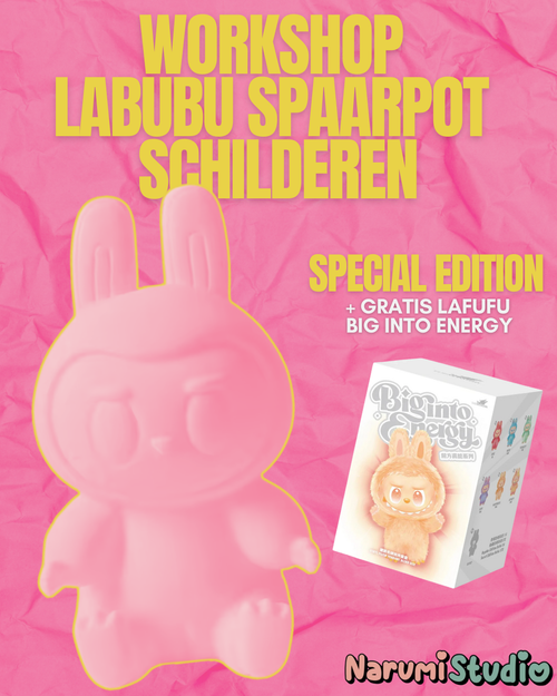 Special edition: workshop Labubu schilderen - 17 oktober 2025 om 15.00 uur