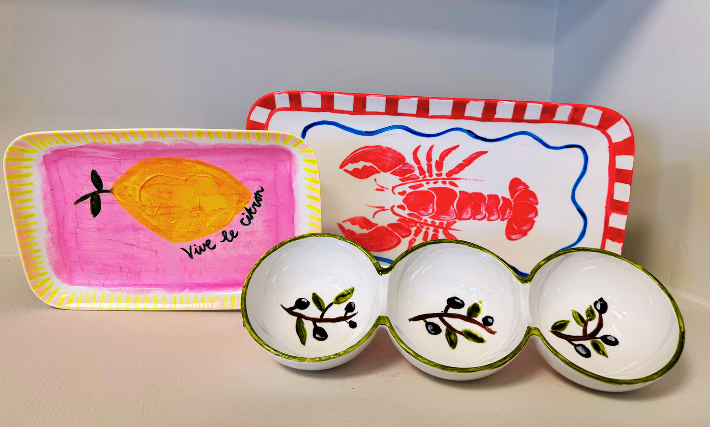 Servies beschilderen | Intuïtieve schilderworkshop